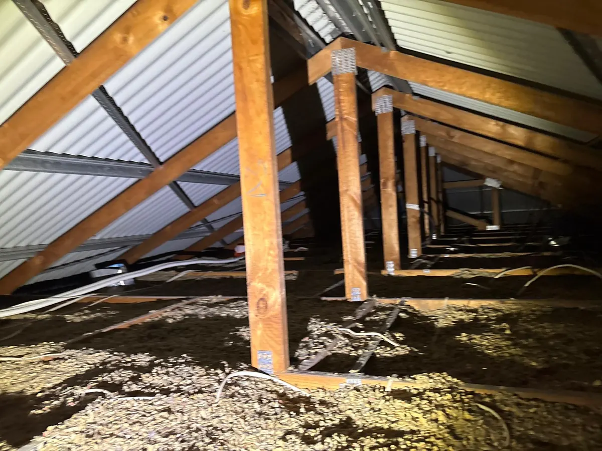 Accessible roof space view by Premier Home Inspections
